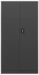 Cacifo 90x40x180 cm aço antracite