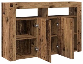 Buffet Madeira velha Madeira engenheirada 116 x 30 x 75 cm Buffet