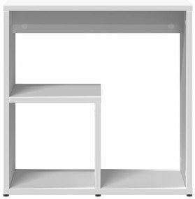 Mesa de apoio 50x30x50 cm contraplacado branco