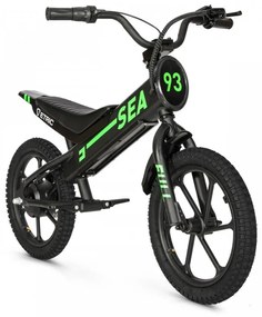 Bicileta eléctrica infantil 350 W SEA 16" Preta