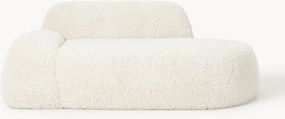 Chaise longue em teddy Wolke (2 lugares)