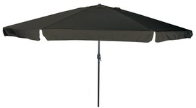 Parasol de Jardim vidaXL ø395x245 cm Preto