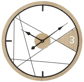 OROLOGIO DA MURO DESENHO GEOMÉTRICO CM Ø 60X2,5