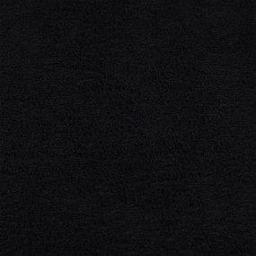 6pcs Conjunto toalhas banho 360 gsm 100% algodão preto