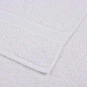 Toalhas de mãos 2 pcs 30x30 cm 360 g/m2 100% algodão branco