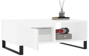 Mesa de centro 90x60x35 cm derivados de madeira branco