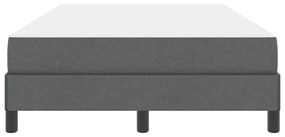 Cama Box Outros Cinzento escuro 120 x 190 cm tecido