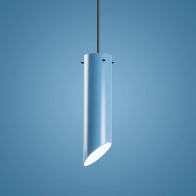 Candeeiro de Teto Kesikboru – Azul Claro – Ø8 h:28 cm