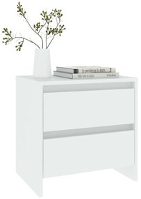 Mesa de cabeceira 45x34,5x44,5 cm aglomerado branco