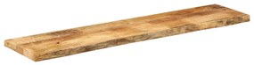 Tampo de mesa borda viva 160x20x3,8 cm mangueira áspera maciça
