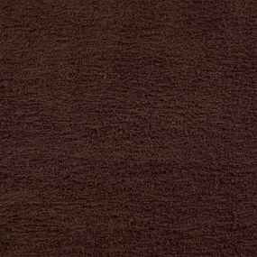 Toalhas de banho 10 pcs 100x150 cm 360gsm 100% algodão castanho