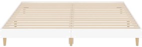 Estrutura de Cama - 200x200 cm - Derivados de Madeira Branco