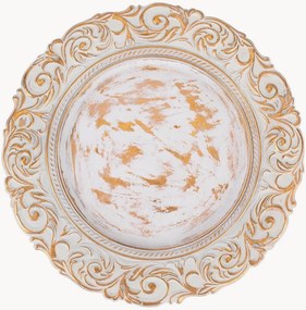 Pratos marcadores Duchessa, conjunto de 6