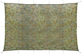 vidaXL Rede de camuflagem com saco de armazenamento 6x8 m