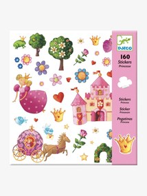 160 autocolantes Princesa, da DJECO multicolor