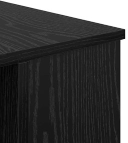 Mesa Carvalho preto 140 x 50 x 75 cm Madeira processada