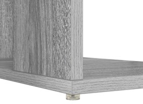 Secretária Cinza Sonoma Cinza Sonoma Aglomerado de partículas Médio