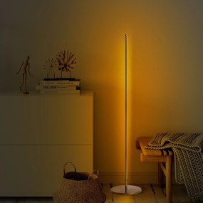 Candeeiro de Pé Only – Dourado – Diâmetro 30 cm x Altura 153 cm