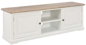 vidaXL Móvel de TV 120x30x40 cm madeira branco