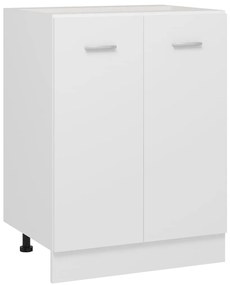Armário inferior “Lyon” 60x46x81,5cm derivados madeira branco
