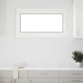 vidaXL Janela de porão "RISOR" 110x50 cm oscilobatente DIN esquerda antracite