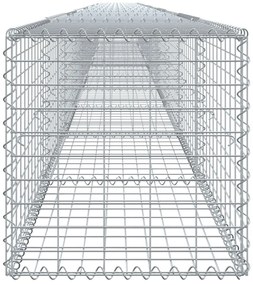 Cesto gabião com cobertura 1000x50x50 cm ferro galvanizado