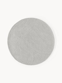 Tapete redondo em lã artesanal Eleni