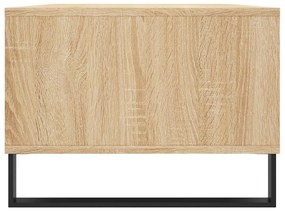 Mesa de centro 90x50x36,5 cm derivados madeira carvalho sonoma