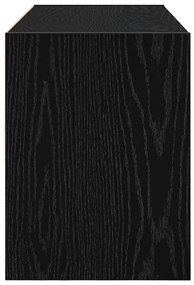 Sapateira empilháveis 89,5x30x40 cm carvalho preto