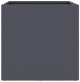 Vaso/floreira 49x47x46 cm aço antracite