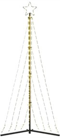 LED Árvore de Natal 339 LEDs Branco Quente 187 cm