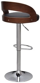 Bancos de bar 2 pcs madeira curvada