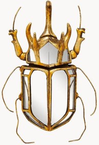 Decoração de parede artesanal espelhada Beetle