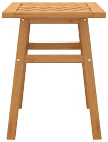 Mesa de apoio 45x45x60 cm madeira de acácia maciça