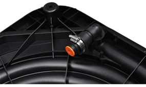 Conjunto de 2 aquecedores solares de piscina 735W