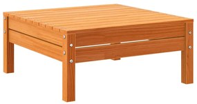 5pcs conj. sofás jardim + almofadões pinho maciço castanho-mel