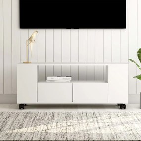 Móvel de TV 120x35x48 cm derivados de madeira branco