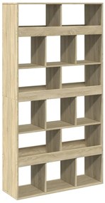 Estante 100x33x187,5 cm derivados de madeira carvalho sonoma