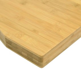 Tampo de secretária 110x55x4 cm bambu