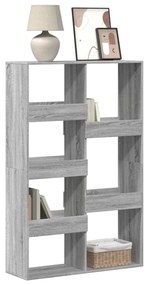 vidaXL Estante 100x33x155,5 cm derivados de madeira cinzento sonoma