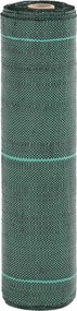 vidaXL Tela para ervas daninhas 0,5x10 m PP verde