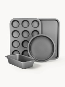 Formas para bolos com revestimento antiaderente KitchenCraft, conjunto de 4