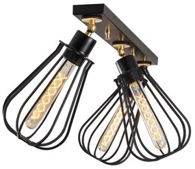 Candeeiro de Teto Fetiye – Preto – 66 cm de Diâmetro