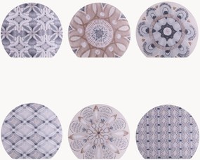 Individuais Bohemian, conjunto de 6