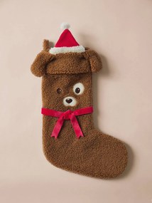 Meia de Natal para animal chocolate