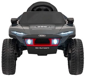 Carro elétrico para Crianças 12V Audi RSQ E-TRON, Rodas de EVA, Assento de couro, Cinzento