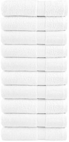 Toalhas de banho premium SOLUND 10pcs 100x150cm 600 gsm branco