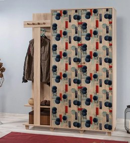 **** Hall Stand Garmanto – Carvalho Sonoma – 135x192x36 cm

**