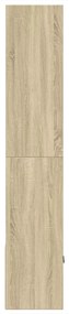 Estante 70x36x189 cm derivados de madeira carvalho sonoma