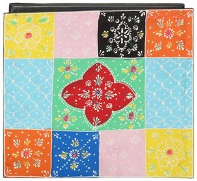 Criado-Mudo 2 pcs Multicolorido 40x35x45 cm Madeira de Engenharia
